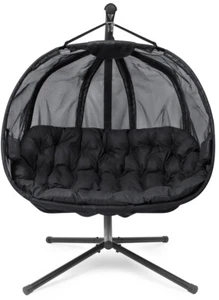 Hängematte Hängestuhl 200KG 2 Personen 173cm XXL Hängesitz Hängesessel Schaukel - Bild 1 von 4