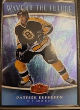 2006-07 FLAIR SHOWCASE HOCKEY WF4 WAVE OF THE FUTURE PATRICE BERGERON BRUINS