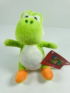 🔥 Yoshi • Plush Super Mario Brothers Toy Stuffed Animal Doll 10" - Picture 1 of 5