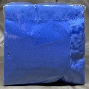 "Touch of Color 3-lagiges Papier Mittagessen Servietten blau 50 kt 12 7/8"" x 12 7/8"" - Bild 1 von 2