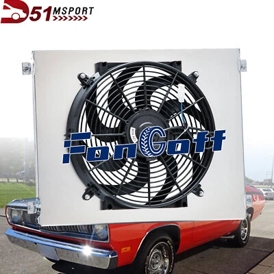 Ventilador de cubierta de aluminio para 1968-1973 69 70 Dodge Dart Plymouth Duster/Scamp/Valiant Foto 1 de 4