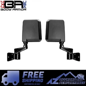 Body Armor 4X4 Trail Porte Miroir Set pour 97-18 Jeep Wrangler Tj Lj JK Jku 5126 - Picture 1 of 3