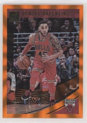 2018-19 Panini Donruss Holo Orange Laser Denzel Valentine #78 - Image 1 of 2