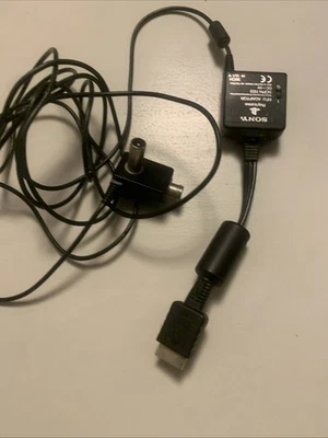 Official Sony Playstation RFU Adaptor Cable SCPH-10072B DC 5V PS1, PS2 & PS3 - Image 1 of 2