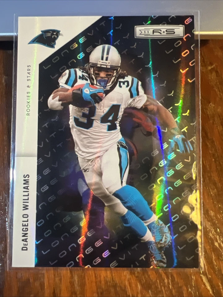DeAngelo Williams 2011 Panini Rookies & Stars Longevity Parallel Holofoil /99 - Image 1 of 4