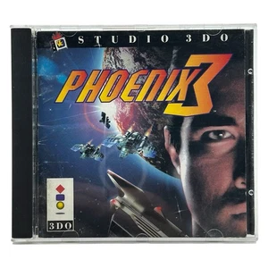 Phoenix 3 (Panasonic 3DO, 1995) CIB Juego Completo Probado con Manual - Imagen 1 de 4