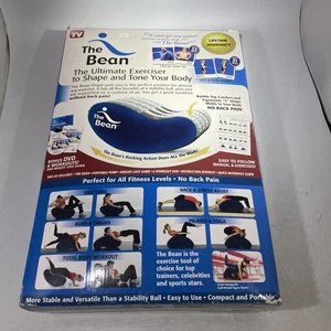 The Bean Ultimate Exerciser Shape Tone  Body Rocking Action Bonus DVD 6 Workouts - Picture 1 of 5