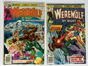 Werwolf bei Nacht #39, 41 Erster Bruder Voodoo Team-Up Marvel 1976 Bronzezeit - Bild 1 von 16