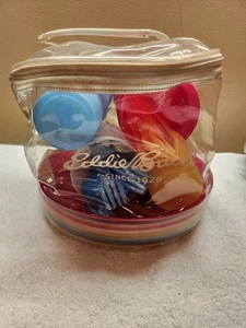 Juego de picnic para camping Eddie Bauer NOS - Platos tazas utensilios en bolsa de transporte transparente - 4 - Imagen 1 de 8