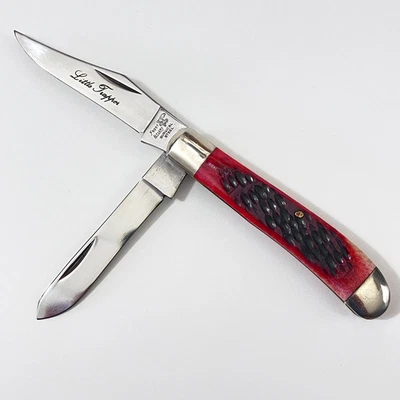 Frost Cutlery Little Trapper Vintage Red Bone Japan Excellent Condition - Image 1 of 4