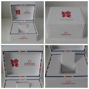 Omega London 2012 Olympic Uhrenbox schöne Hochglanzlackierung sehr guter Zustand siehe Fotos - Bild 1 von 15