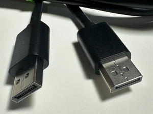 Dell OEM ORIGINAL DISPLAY PORT CABLEs 1.8m 4K-6K, H8RPH-HTN1-431 - Picture 1 of 4