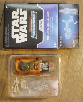 Star Wars MICRO GALAXY SQUADRON Serie 10 REY con Speeder Scout Class Ciego Nuevo Foto 1 de 3