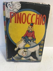 - Antique Book Pinocchio By Colllodi Copyright 1939 - Bild 1 von 7