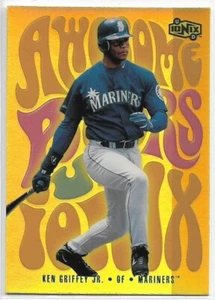 2000 UD Upper Deck Ionix Ken Griffey Jr. #AP1 Awesome Powers Insert Mariners - Picture 1 of 2