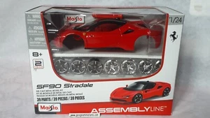 FERRARI SF90 STRASSE EINFACHER MONTAGE-KIT MAISTO REF 39037 MASSSTAB AU 1/24 EME - Bild 1 von 6