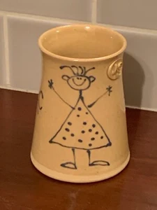 Karanac, Kroatische Moderne Studio Kunst Keramik Vase/ Tasse/ Gefäß. - Bild 1 von 3