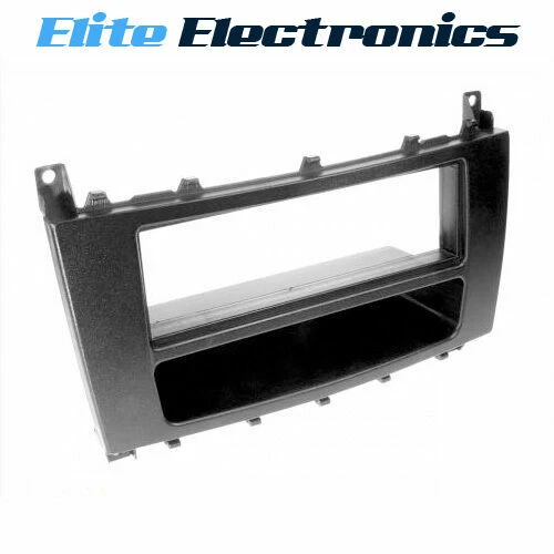 AERPRO FP9064 SINGLE DIN FACIA KIT W/ POCKET FOR MERCEDES C-CLASS CLK SLK CLC - Image 1 of 1