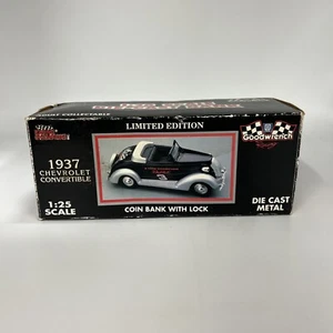 Racing Champions DALE EARNHARDT #3 1:25 1937 Chevrolet Convertible Coin Bank - Picture 1 of 12