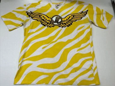 Camiseta Miskeen Originals 4XL Hip Hop Rapero Ala Voladora Rap Street Flow Amarilla Foto 1 de 4