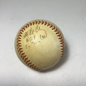 MLB Minnesota Twins #27 Mike Durant Signed Autographed Baseball - Picture 1 of 5
