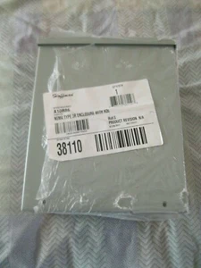 HOFFMAN A10R86 Metallic Enclosure,10inH x 8inW x 6inD - BRAND NEW - Imagen 1 de 3
