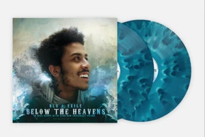 Blu & Exile - Below the Heavens 2LP (VMP Ghostly Sea Blue Vinyl) Foiled & Number - Imagen 1 de 9