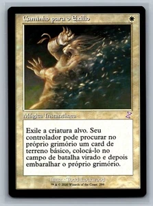 Magic MTG PORTUGUESE Time Spiral Remastered Timeshifted Path to Exile #299 TCG - Picture 1 of 2