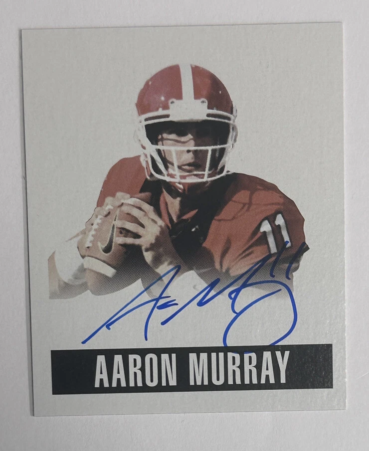 2014 Leaf Originals Aaron Murray Auto #A-AM1 - Image 1 of 4