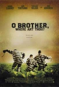 O Brother Where Art Thou movie poster 11 x 17 inches - George Clooney poster - Picture 1 of 1