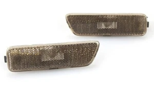 fit 99-04 Volkswagen Golf Jetta MK4 Front Side Bumper Park Lights SMOKE DEPO - Picture 1 of 1