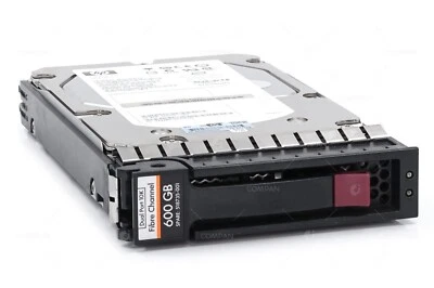 518735-001 HP HDD 600GB 10K FC 3.5" LFF FOR HPE EVA 4400 6400 8400 - Image 1 of 4