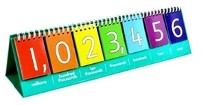 Place Value Flip Stand Primary Teaching Resource Number Home School Maths - Picture 1 of 1