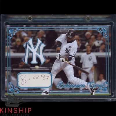 Robinson Cano signed Cut Custom Card JSA COA Yankees Baseball Auto Z1823 - Image 1 of 2