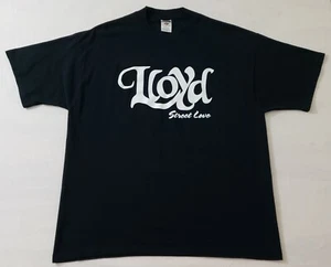 Vintage Lloyd Street Love Album Promo T-Shirt Sz XL Rap Tee Hip Hop R&B 2000s - Picture 1 of 12