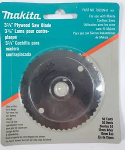 Hoja de sierra circular de madera contrachapada Makita de 3-3/8" para sierras inalámbricas - # 792299-8 - Imagen 1 de 3