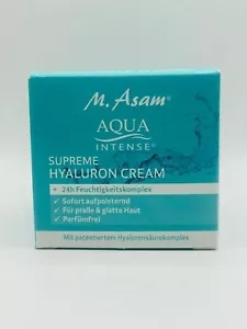 M. Asam Aqua Intense Supreme Hyaluron Creme 50ml(43,80€/100ml) - Bild 1 von 1