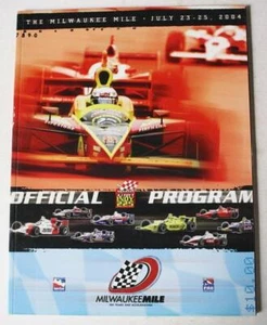Milwaukee Mile July 2004 USAC IRL Indy Car AJ Foyt 225 Menards Official Program - Picture 1 of 1