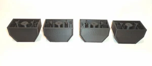 LIAN-LI LI O11 Air Mini EXTENDED HEIGHT Case Feet TALLER 40mm Set 4 Fit Radiator - Afbeelding 1 van 10
