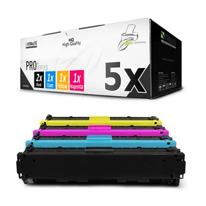 5x Toner für HP Color LaserJet Pro CM 1415 fn fnw CE320A-23A 128A CMYK - Bild 1 von 5