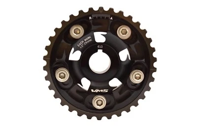 Nuevo engranaje de leva de carreras ajustable negro para 88-00 Honda Civic CRX D15 D16 SOHC Foto 1 de 3