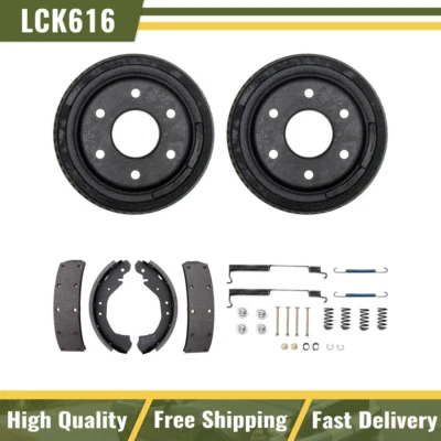 Tambores de freno traseros y zapatas de freno herrajes para Chevrolet Blazer 1992 1993 1994 Foto 1 de 4