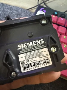 Siemens QP120 20 A 1-Pole Circuit Breaker – Used, Working Pull - Picture 1 of 2