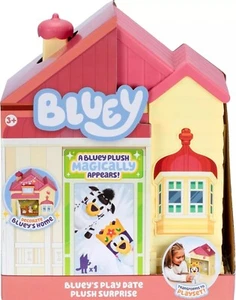 New Lot x2 Bluey's Playdate Surprise Plush Sets, Queen and Zebra Pijama Bluey - Picture 1 of 3