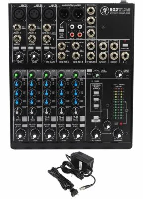Mackie 802VLZ4 8-channel Soundboard Mixing Console Mixer For Church/School - Image 1 of 4