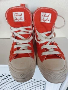 Converse Chuck Taylor All Star Lift Plateau Rot Sneaker Schuhe UK 6 EU 39 - Bild 1 von 5