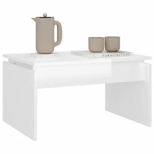 Hochglanz Couchtisch Mitteltisch Rechteck Wohnzimmertisch Möbel UK - Bild 1 von 6
