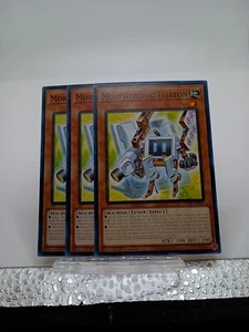 Yugioh!-Teléfono Morftrónico (x3) POTE-EN093-Común - Casi Nuevo Juego - Imagen 1 de 2