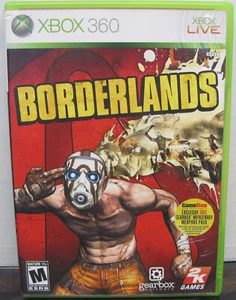 Borderlands Microsoft Xbox 360 2K Games 2009 CIB Complete Border Lands - Picture 1 of 5