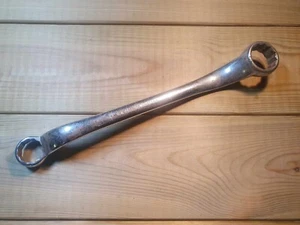 Vintage BRITOOL 2RB92110 9/16" x 11/16" BS Ring Spanner Mechanics Tools Engineer - Imagen 1 de 4